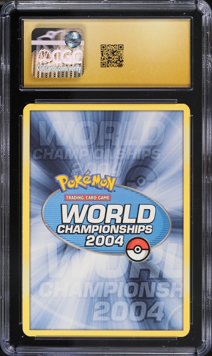 2004 Pokemon World Championships Decks Blaziken Tech Chris Fulop Combusken #28 CGC 10 PRISTINE