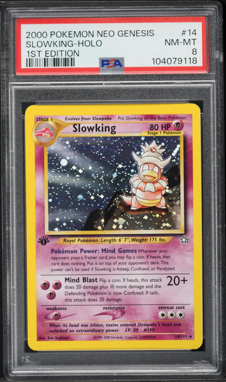 2000 Pokemon Japanese Gold Silver To A New World Holo Slowking