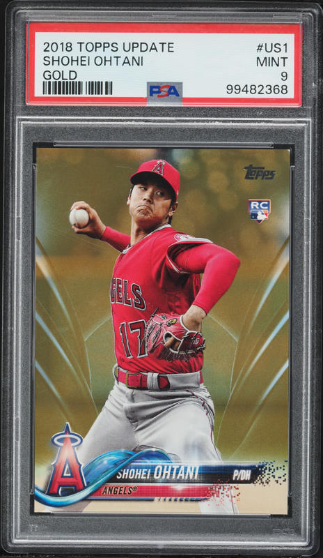 Carte Baseball Shohei Ohtani 2018 Topps Update #LITM-21 - Rookie, Legends In The Making