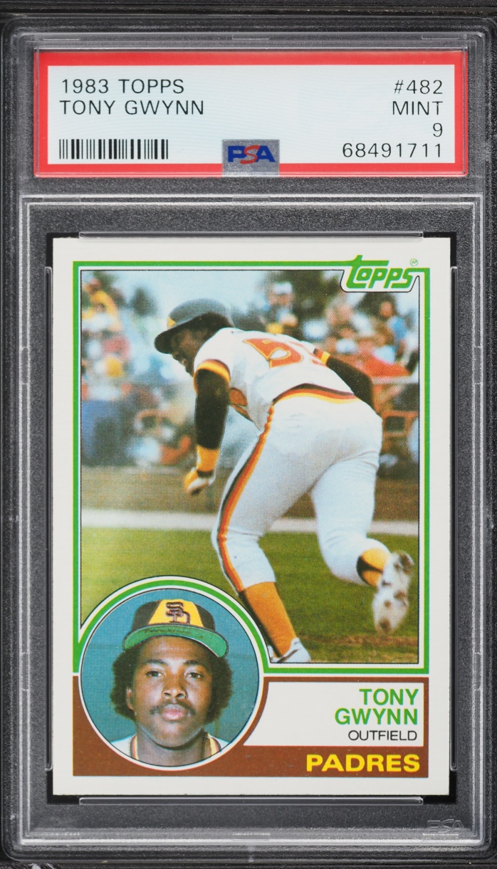 1983 Topps Tony Gwynn ROOKIE #482 PSA 9 MINT