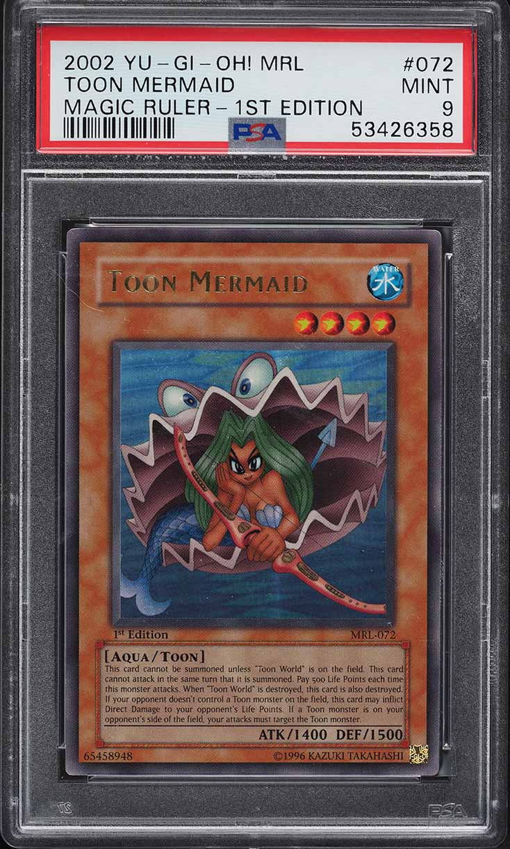 2002 Yu-Gi-Oh! TCG Magic Ruler 1st Edition North American English