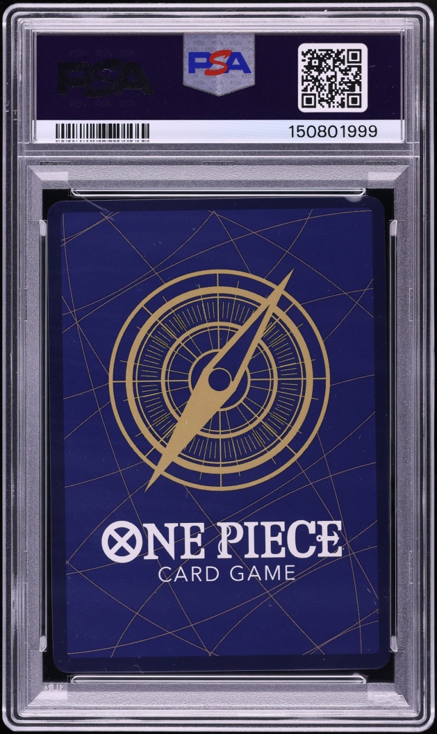 2022 One Piece Japanese Premium 25th Anniversary Manga Art Brook #OP01-022 PSA 9 MINT