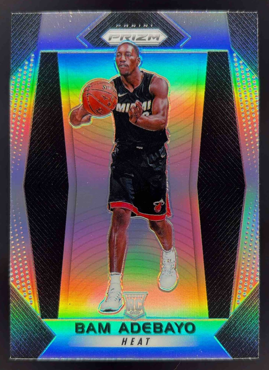 2017 Panini Prizm Silver Bam Adebayo ROOKIE #51 PSA 10 GEM MINT on