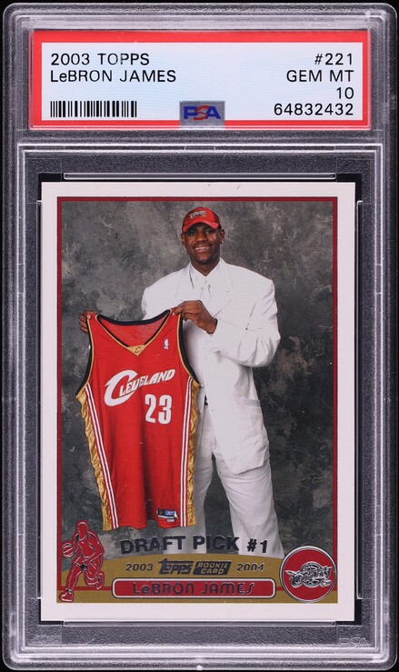 2003 Upper Deck City Heights LeBron James ROOKIE CGC AUTH on