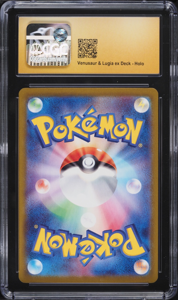 2023 Pokemon Japanese TCG Classic Holo Grass Energy AUTO CGC Signature Series 10 PRISTINE