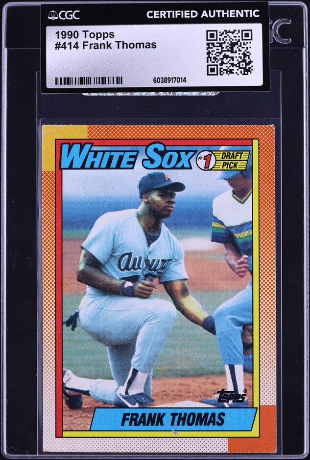 1995 Pinnacle Frank Thomas #302 PSA 10 GEM MINT on Fanatics