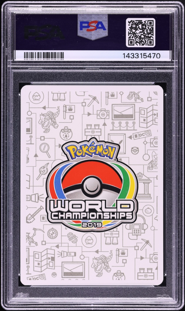 2019 Pokemon Sun & Moon World Championships Deck Pikarom Judge Raichu Alolan Raichu GX PSA 10