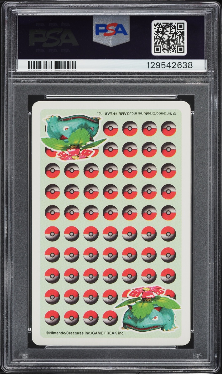 1998 Pokemon Stadium Green Version Playing Cards Ace Of Diamonds Snorlax PSA 9 MINT