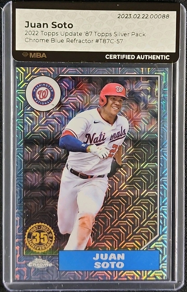 その他 Juan Soto auto psa10 topps Juan Soto Autographed 2018 Topps Update Rookie Card #US104