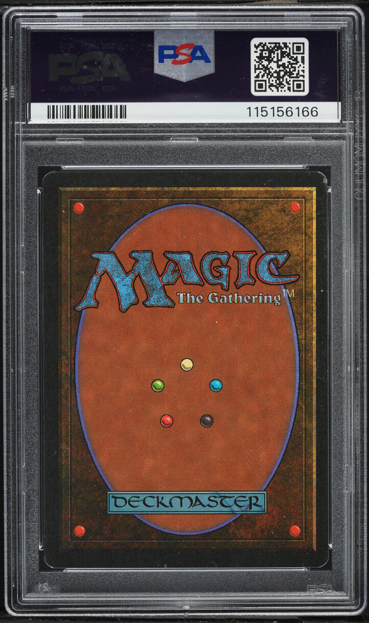 1994 Magic The Gathering MTG Revised Dual Land Underground Sea PSA 10 GEM MINT