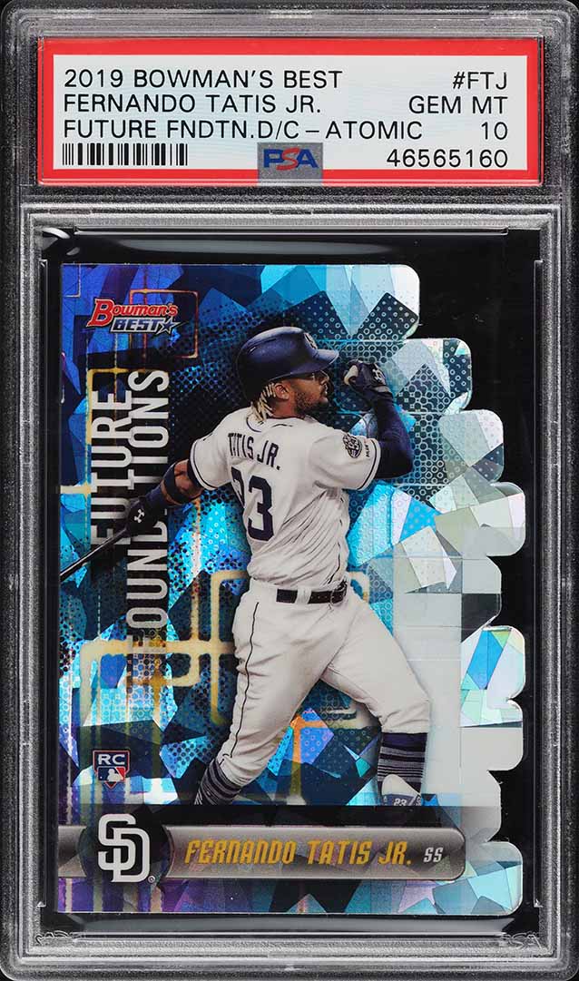 2019 Bowman Chrome Prospects Fernando Tatis Jr. ROOKIE #25 PSA 10