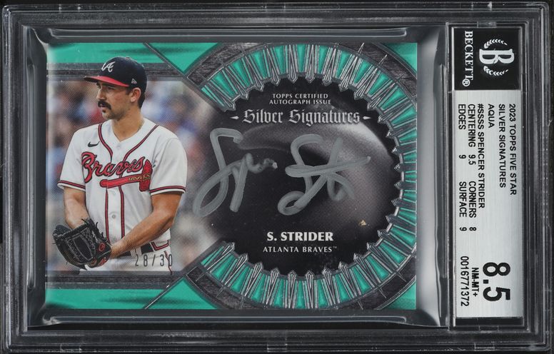 2024 Topps Five Star Jumbo Prime Spencer Strider PATCH AUTO