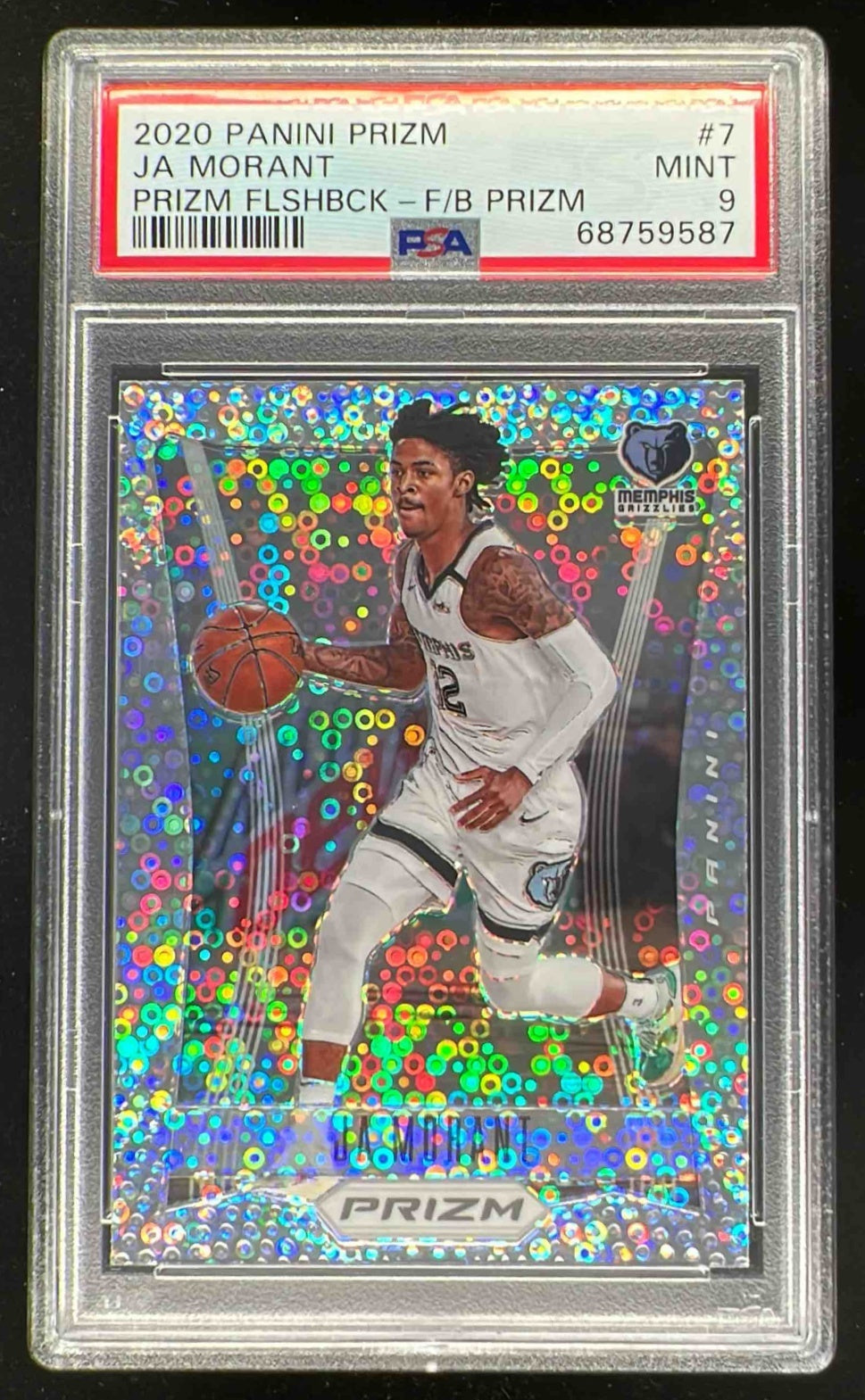 2020 Panini Contenders Optic Numbers Game Blue Cracked Ice Ja