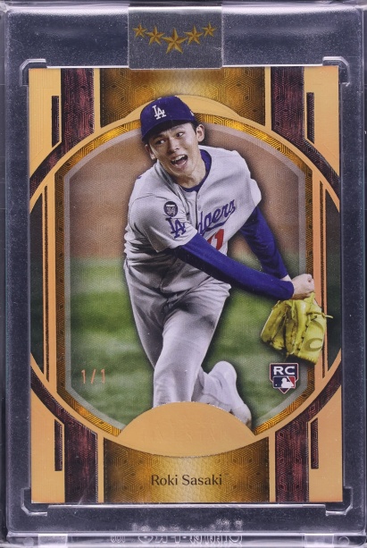 2025 Topps Five Star FoilFractor Roki Sasaki ROOKIE 1/1 #11 CGC AUTH