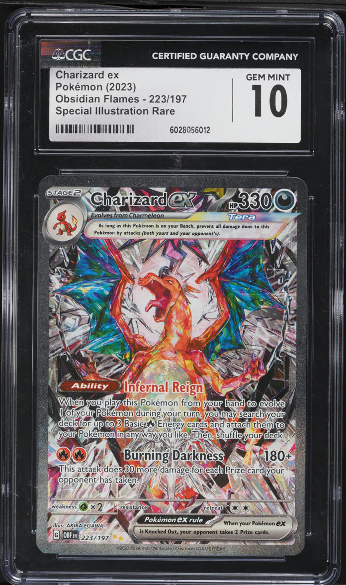 ポケモン 2023 Pokemon Scarlet & Violet Obsidian Flames SIR Charizard