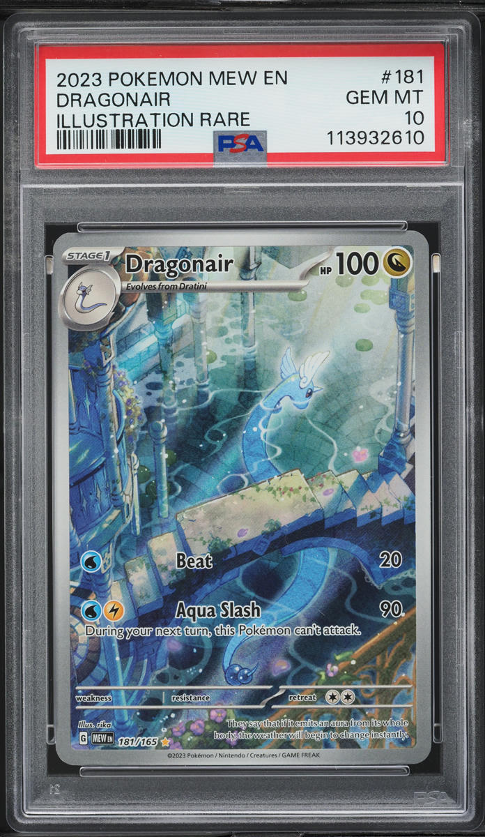2023 Pokemon Scarlet & Violet IR Dragonair #181 PSA 10 GEM MINT