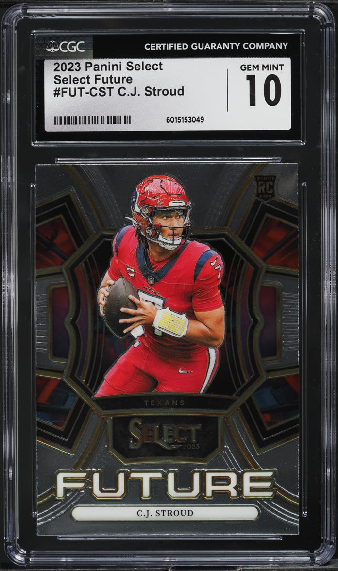 2023 Select Future C.J. Stroud ROOKIE #FUT-CST CGC 10 GEM MINT