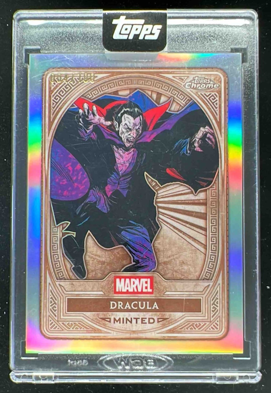 2025 Topps Disney Mint Chrome Wave Refractor Jack Sparrow /50 #100