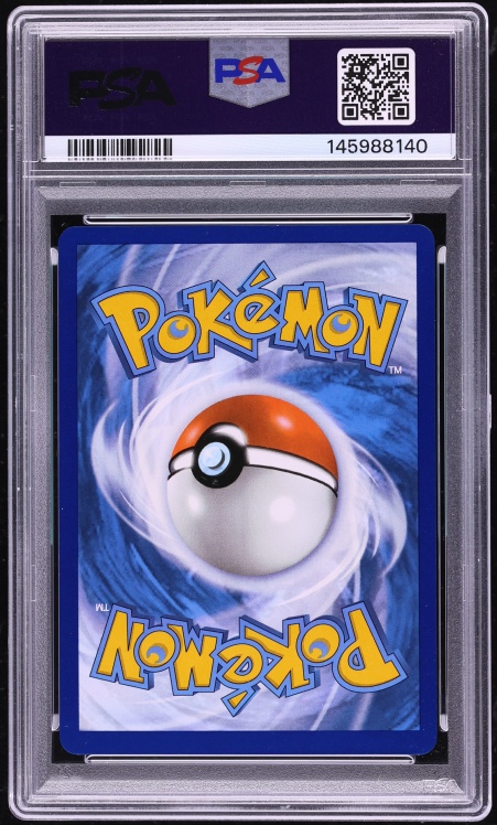 2025 Pokemon Scarlet & Violet Prismatic Evolutions Holo Flareon ex #14 PSA 8 NM-MT