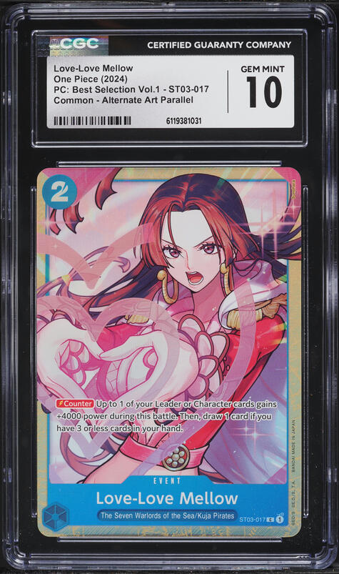 2024 One Piece PC: Best Selection Vol.1 Love-Love Mellow #ST03-017