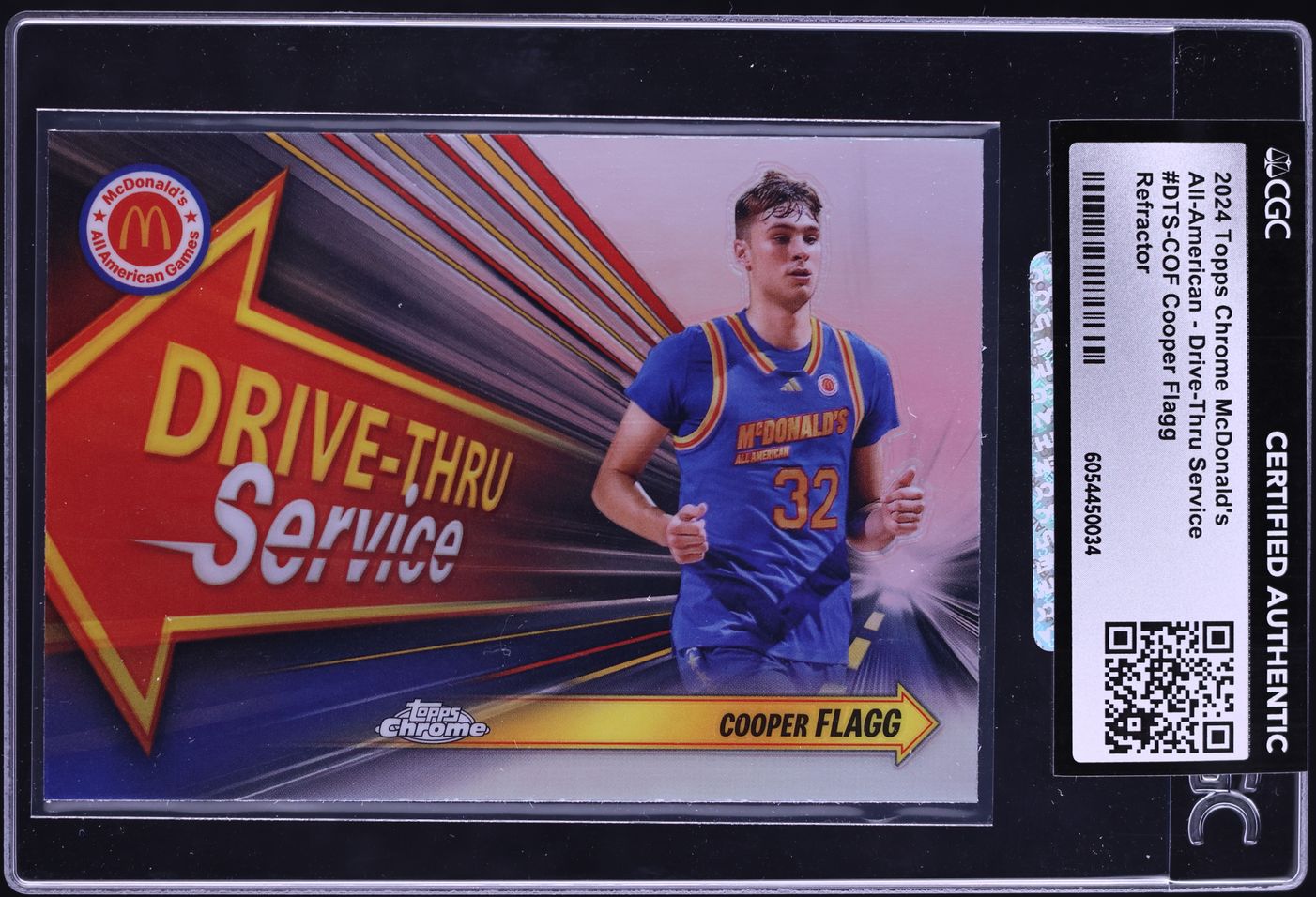 2024 Topps Chrome McDonald's Cooper Flagg
