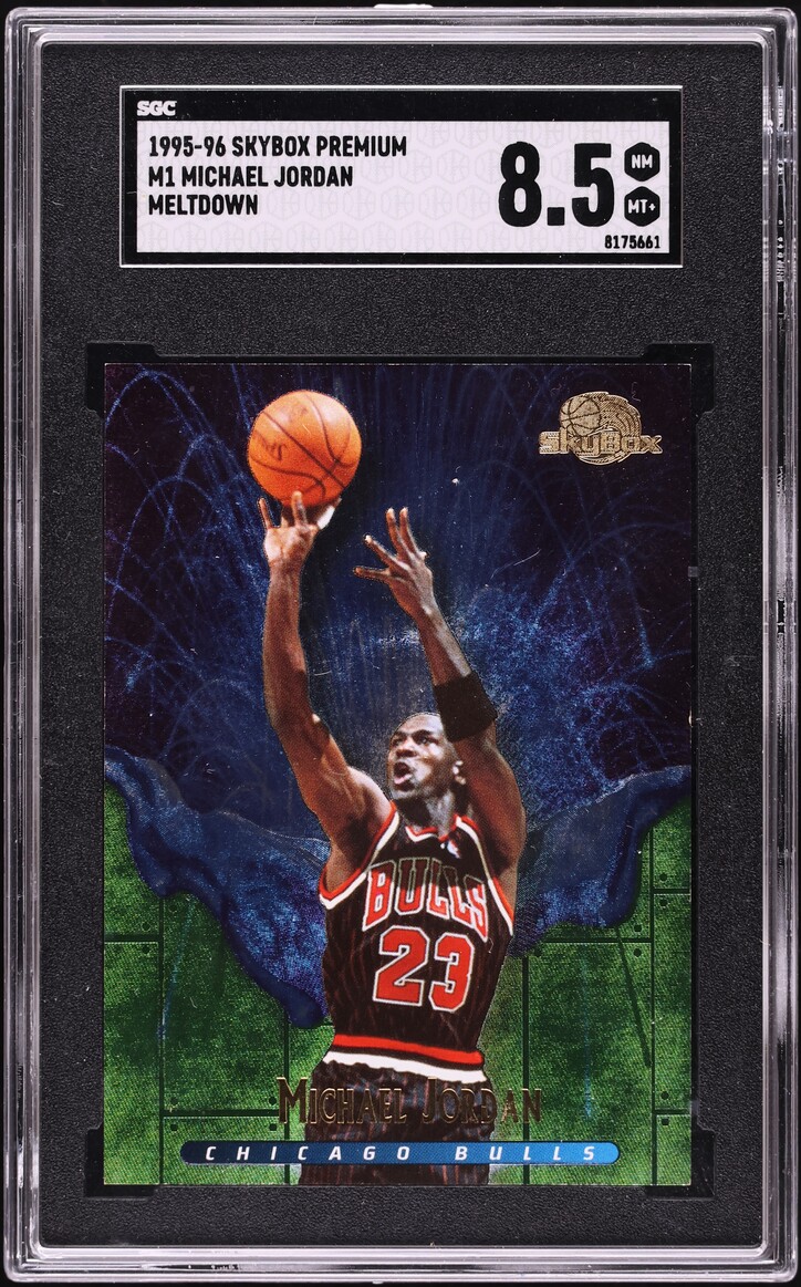 1995 Skybox Premium Meltdown Michael Jordan #M1 SGC 8.5 NM-MT+