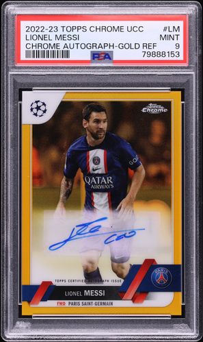 2022 Topps Finest UCC Roony Bardghji ROOKIE AUTO #ARB PSA 10 GEM