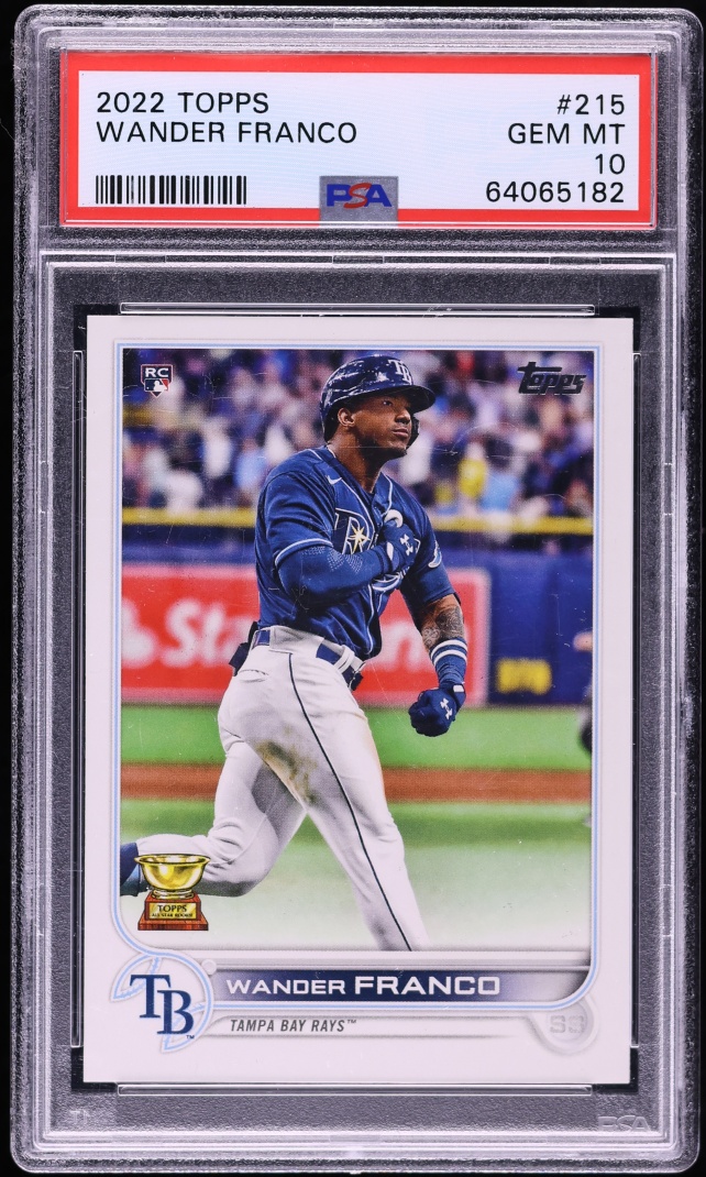 2022 Topps Wander Franco ROOKIE #215 PSA 10 GEM MINT