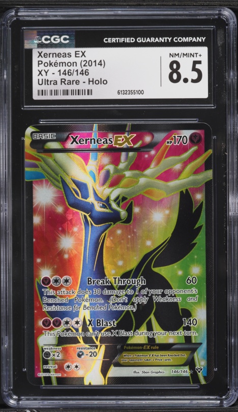 2021 Pokemon Japanese 25th Anniversary Promo Xerneas EX #23 PSA 10