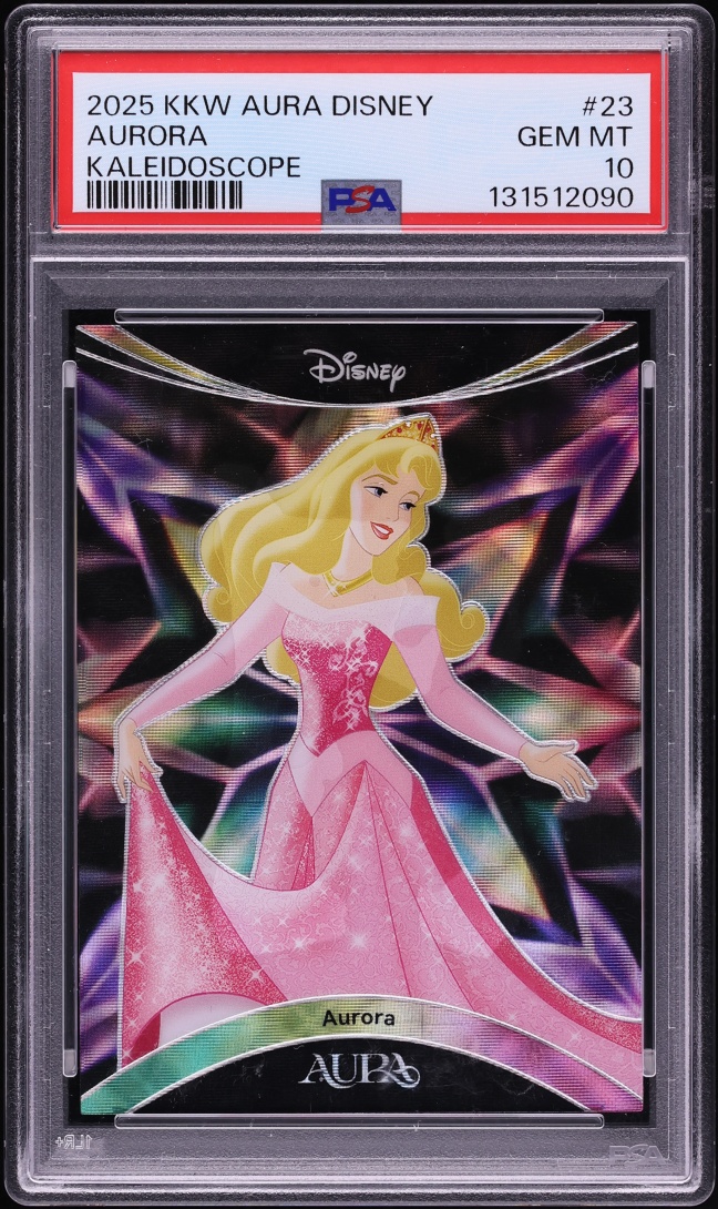2025 Kakawow AURA Disney Kaleidoscope Aurora /299 #AD-MP-23 PSA 10 GEM MINT - Photo 1
