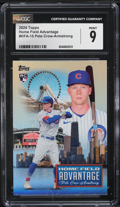 2024 Topps Chrome Cosmic Extraterrestrial Talent Pete Crow