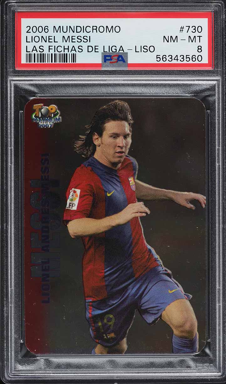 2007 Mundi Cromo Lionel Messi PSA8(メッシ) 2007 Mundi Cromo Lionel Messi PSA8(メッシ) PSA 8 2007 MUNDI