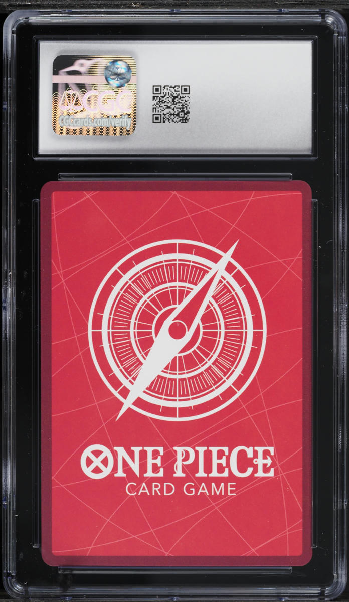 2023 One Piece Japanese Family Deck Set Leader Monkey D. Luffy #ST01-001 CGC 10 GEM MINT