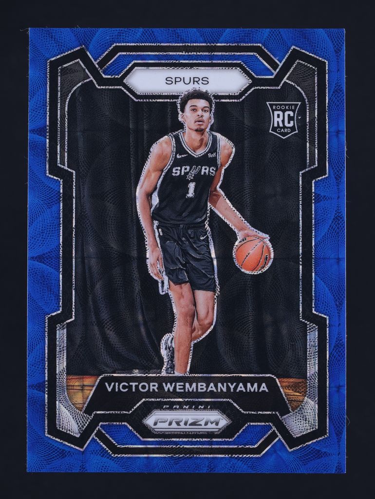 2023 Panini Prizm Choice Blue Victor Wembanyama ROOKIE /49 #136 MBA AUTH