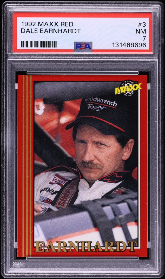 1992 Maxx Red Dale Earnhardt #3 PSA 7 NRMT