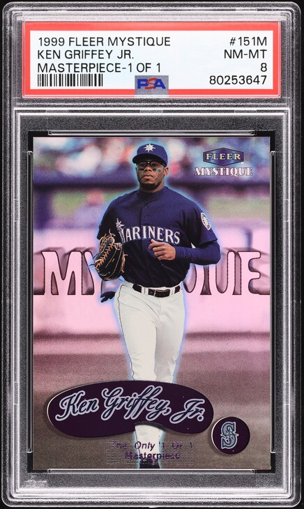 2023 Topps Transcendent Gold Frame Blue Ken Griffey Jr. AUTO DNA 9