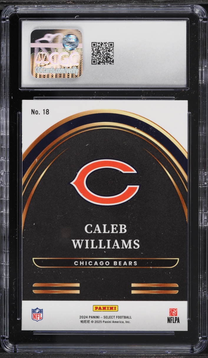 2024 Select Future Caleb Williams ROOKIE #18 CGC 9 MINT