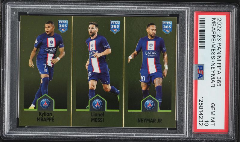 2022 Panini Instant FIFA World Cup Lionel Messi #118 PSA 10 GEM