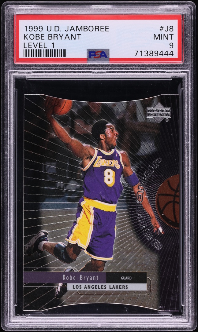 1999 Upper Deck Jamboree Level 1 Kobe Bryant /100 #J8 PSA 9 MINT