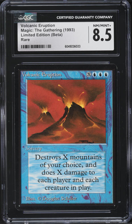 1994 Magic The Gathering MTG Summer Edition Library Of Leng BGS 8