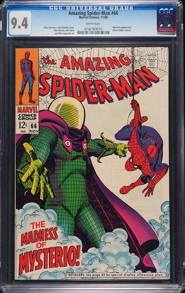 Amazing Spider-Man #31 (Marvel, 1965) CGC 4.5 Off-White Pages on
