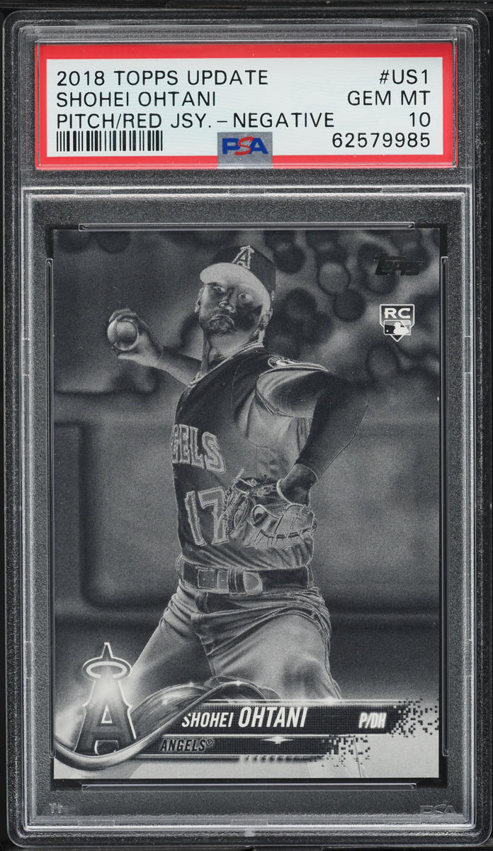 2018 Topps Ref Ohtani /569 RC PSA9 大谷 2018 Topps Ref Ohtani /569