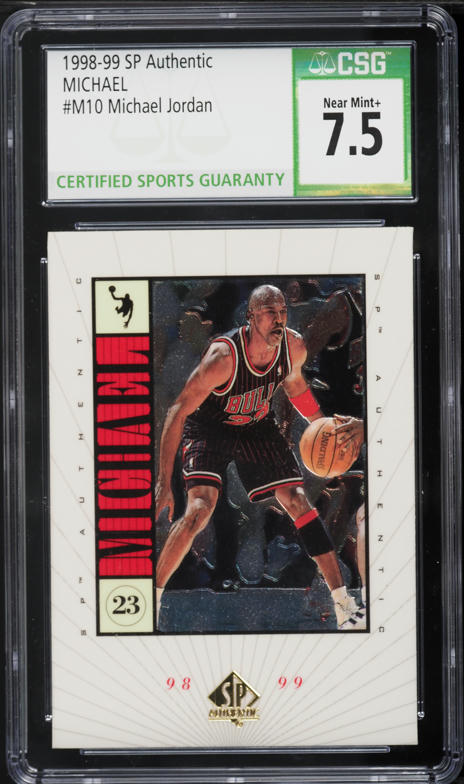 2012 SP Authentic Home Court Michael Jordan AUTO #HC-JO BGS 9.5