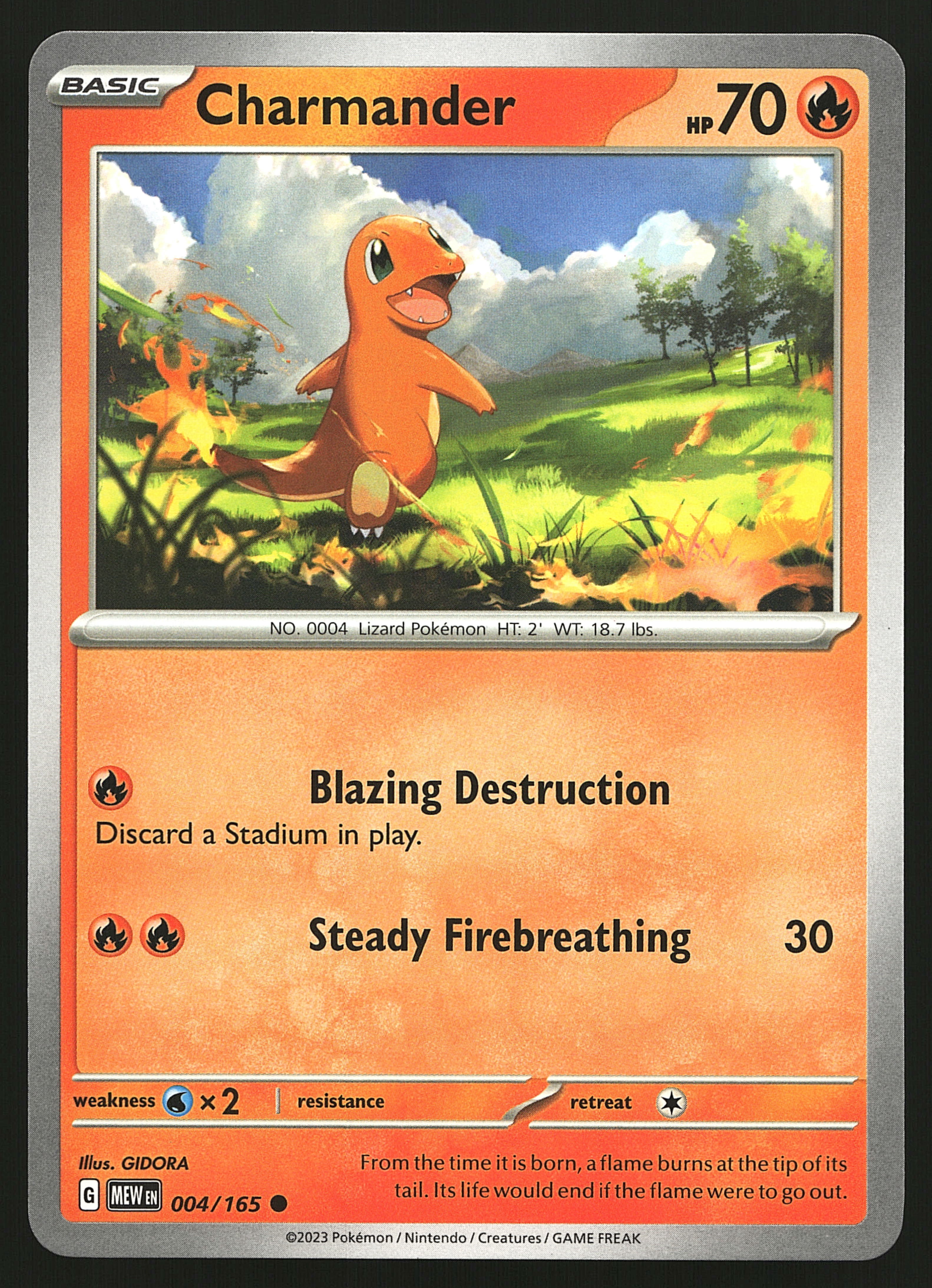 2023 Pokemon Scarlet & Violet 151 Charmander #4