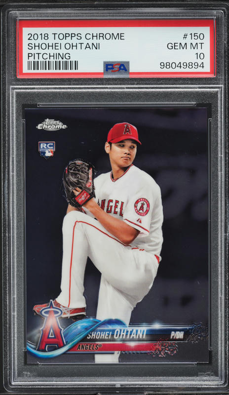 2018 Leaf National Convention Shohei Ohtani ROOKIE #02 PSA 8 NM-MT