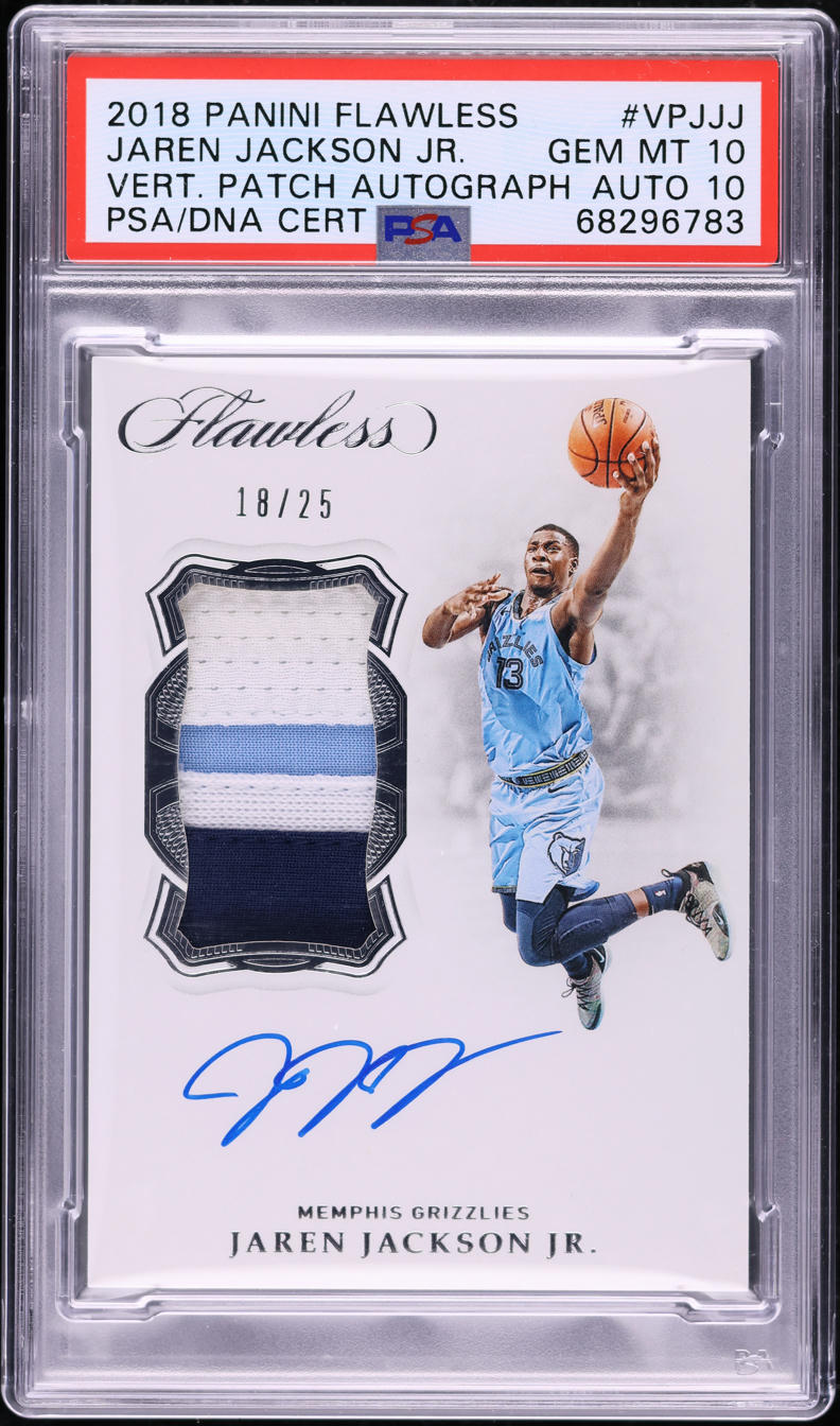 Panini select Jalen Jackson jr 25枚限定 2023-24 Panini Select Jaren Jackson Jr. Courtside Tiger