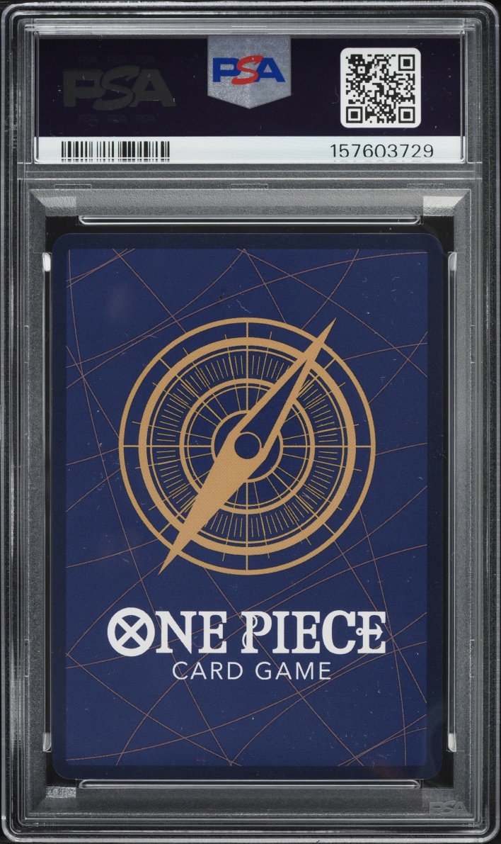 2025 One Piece Japanese Premium Booster The Best Vol. 2 Alt Art Cross Guild #OP09-057 PSA 10