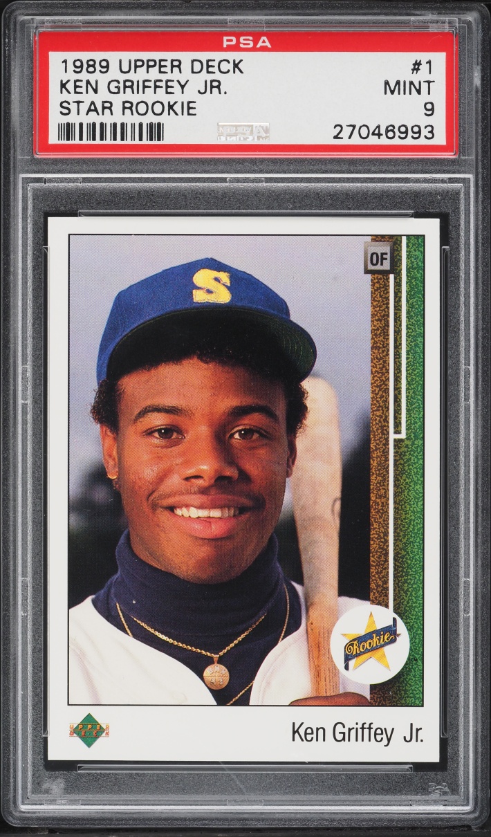 1989 Upper Deck Ken Griffey Jr. ROOKIE #1 PSA 9 MINT