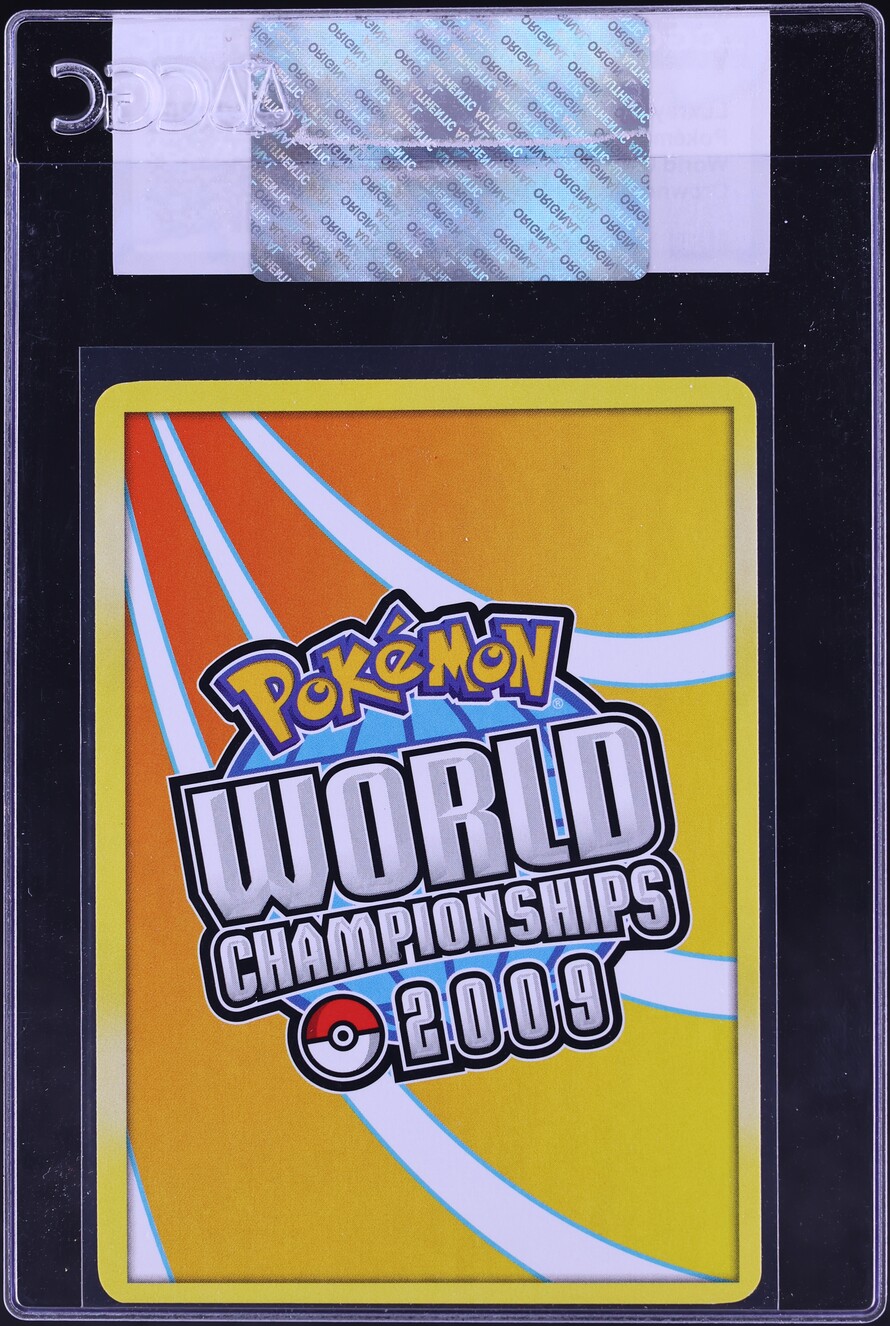 2009 Pokemon World Championships Crowned Tiger Tsubasa Nakamura Luxray GL LV.X #109 CGC AUTH