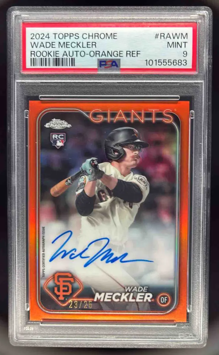2024 Topps Chrome Rookie Orange Refractor #RA-WM Wade